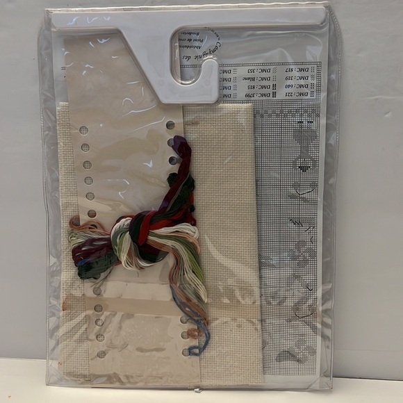 Vintage Cottage Alphabet Sampler Counted Cross Stitch KIT French Compagnie NOS - Picture 4 of 6